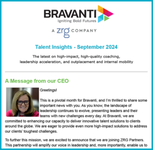 September Talent Insights newsletter | Bravanti 